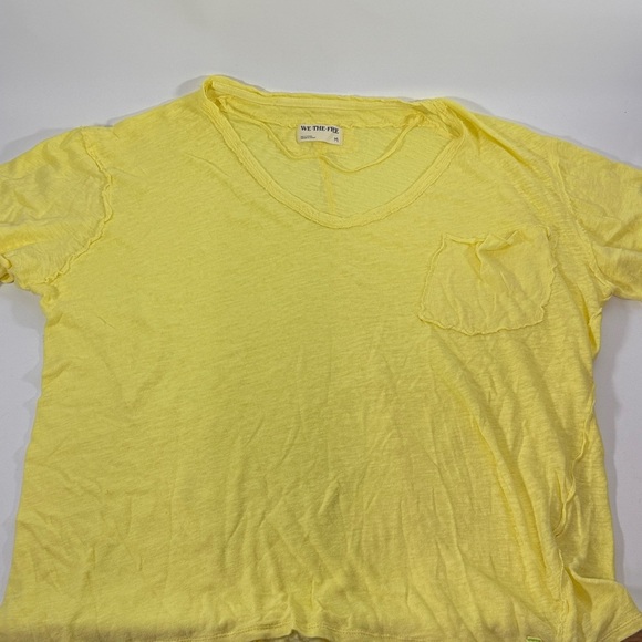 We The Free Light Yellow Knit Top - Picture 1 of 7